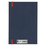 2027 A5 Diary - Daily Planner - Blue & Rust Abstract Lines - Paperback