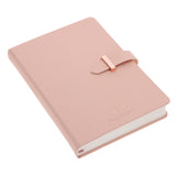 2027 A5 Business Diary - Daily Planner - Linea Pink - Imitation Leather