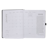 2027 A4 Business Diary - Daily Planner - Axis - Black - Imitation Leather