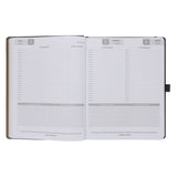 2027 A4 Business Diary - Daily Planner - Axis - Grey - Imitation Leather