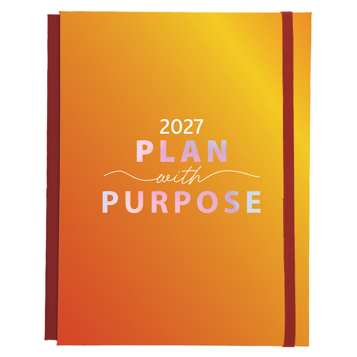 2027 Diary - Daily Planner - Plan with Purpose - Quarter-Bound - Hardcover