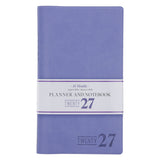 2027 Diary - 18-Month Planner and Notebook - Periwinkle - Imitation Leather