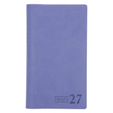 2027 Diary - 18-Month Planner and Notebook - Periwinkle - Imitation Leather