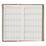 2027 Diary - 18-Month Planner and Notebook - French Beige - Imitation Leather