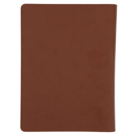2027 John Maxwell A5 Diary - Daily Planner Brown - Imitation Leather with Zip