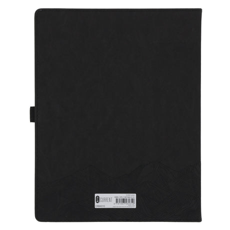 2027 John Maxwell A4 Diary - Daily Planner - Black - Grey - Imitation Leather