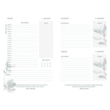 2027 Diary - Daily Planner for Women - Create Balance - Imitation Leather with Zip