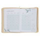 2027 Diary - Daily Planner for Women - Create Balance - Imitation Leather with Zip