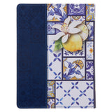 2027 Diary - Daily Planner - Lifestyle for Women - Morrocan Tiles - Imitation Leather