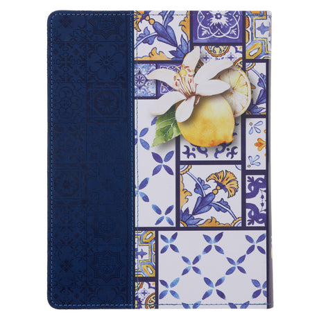 2027 Diary - Daily Planner - Lifestyle for Women - Morrocan Tiles - Imitation Leather