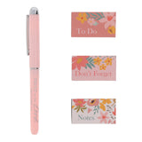 2027 Diary - General Christian Daily Planner for Women - Coral - Hardcover with Stationery Set