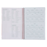 2027 Diary - Daily Planner - Inspirational - Focus on What Matters - Wirebound
