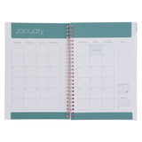2027 Diary - Daily Planner - Inspirational - Focus on What Matters - Wirebound