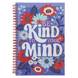2027 Diary - Daily Planner - Inspirational - Be Kind to Your Mind - Wirebound