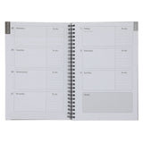 2027 Diary - Daily Planner - Inspirational - Kind Brave Curious - Wirebound