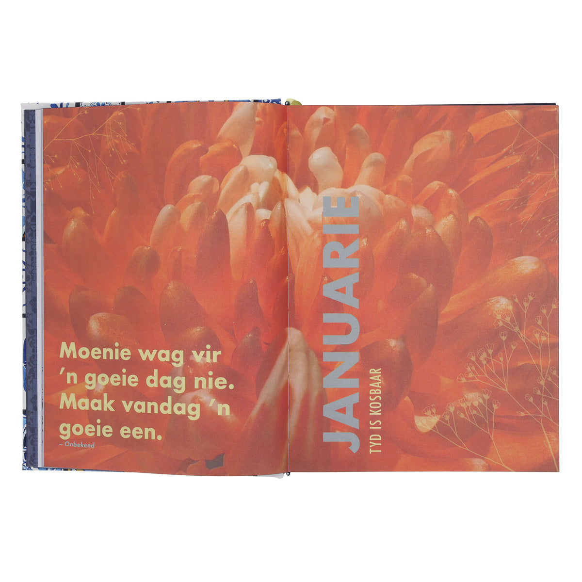 2027 Dagboek - Dagbeplanner - Leefstyl vir die Vrou - Teëls - Hardeband