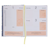 2027 Dagboek - Dagbeplanner - Leefstyl vir die Vrou - Teëls - Hardeband
