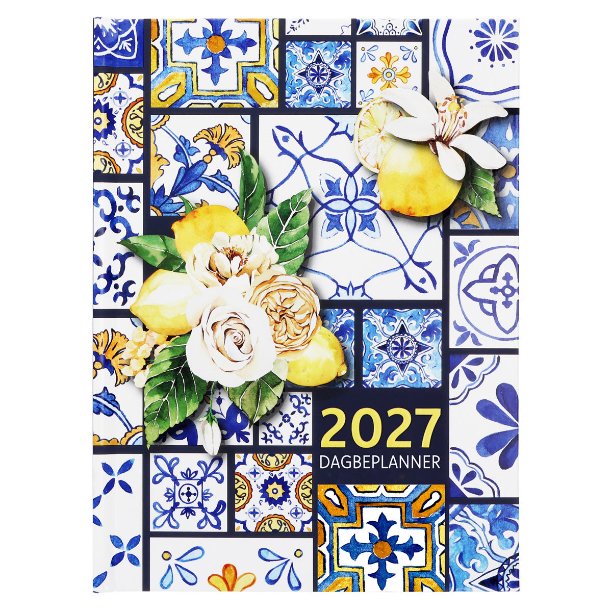 2027 Dagboek - Dagbeplanner - Leefstyl vir die Vrou - Teëls - Hardeband