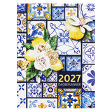 2027 Dagboek - Dagbeplanner - Leefstyl vir die Vrou - Teëls - Hardeband