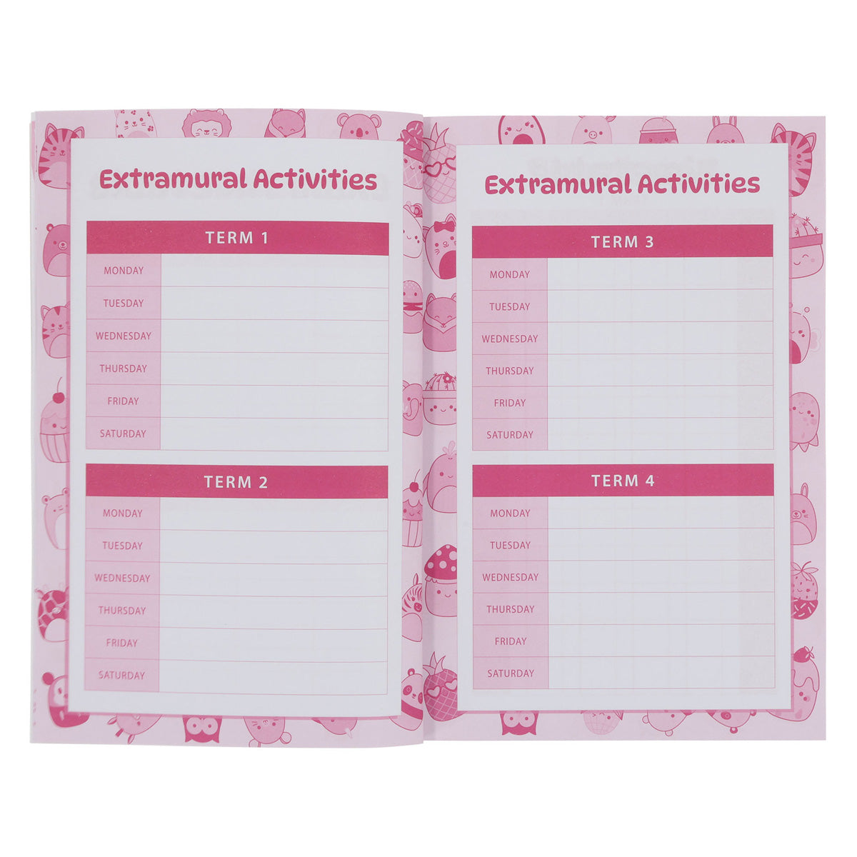 2027 School Diary - Daily Planner for Girls - Paperback