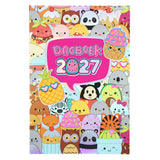 2027 Skooldagboek - Dagbeplanner vir Meisies - Sagteband