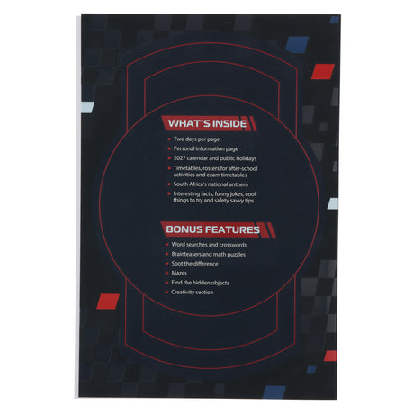 2027 School Diary - Daily Planner for Boys - Paperback