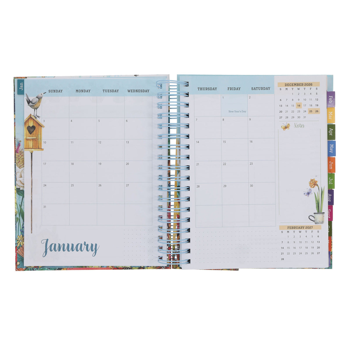 2027 Daily Planner - Season of Hope - Wirebound