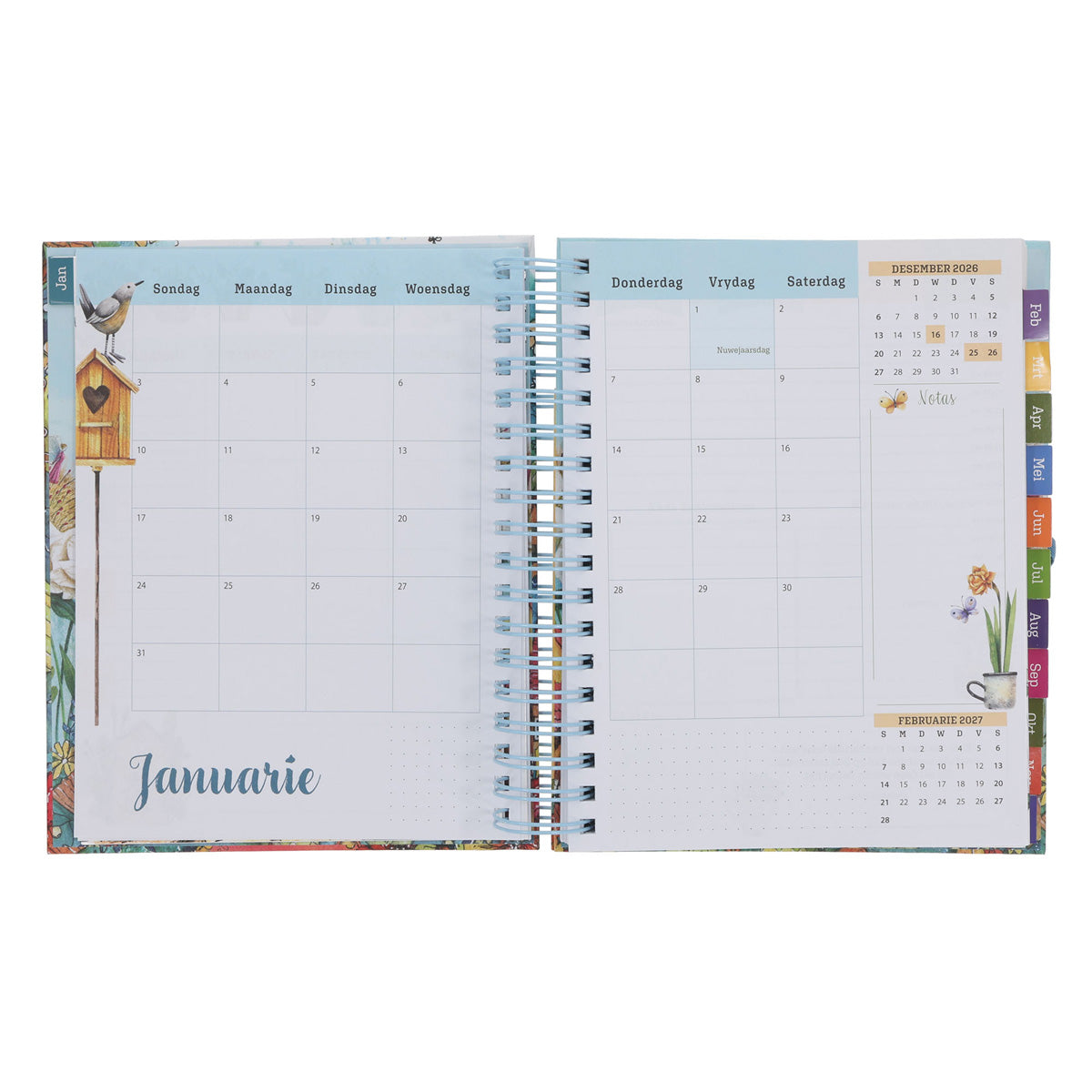 2027 Dagbeplanner - Seisoen van Hoop - Ringbind