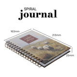 The Lord Will Guide You Always Hardcover Wirebound Journal