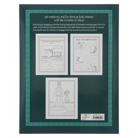 Light of the World Miracles of Jesus Coloring and Activity Book (Paperback)