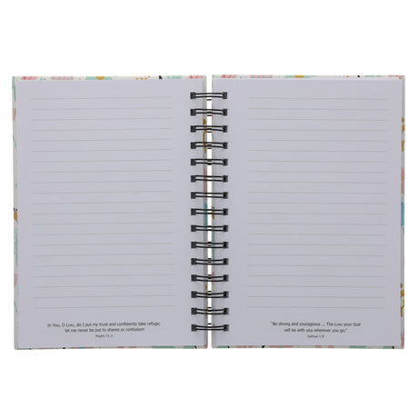 For We Are God's Masterpiece Hardcover Wirebound Journal