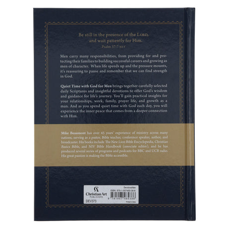 Quiet Time with God for Men (Hardcover)
