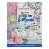 Meet God in the Stillness Coloring Book for Adults (Paperback)