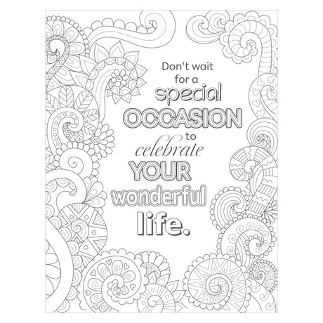 Do What Makes Your Soul Happy Coloring Book (Paperback)