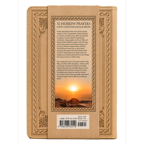 52 Hebrew Prayers Every Christian Should Know (Imitation Leather)