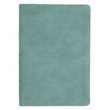 CSB Single-Column Bible, Giant Print, SuedeSoft Imitation Leather, Earthen Teal