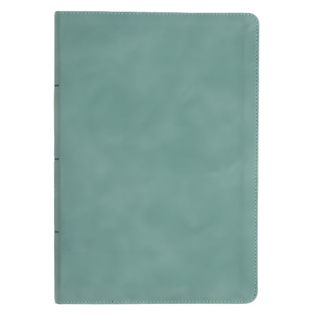 CSB Single-Column Bible, Giant Print, SuedeSoft Imitation Leather, Earthen Teal
