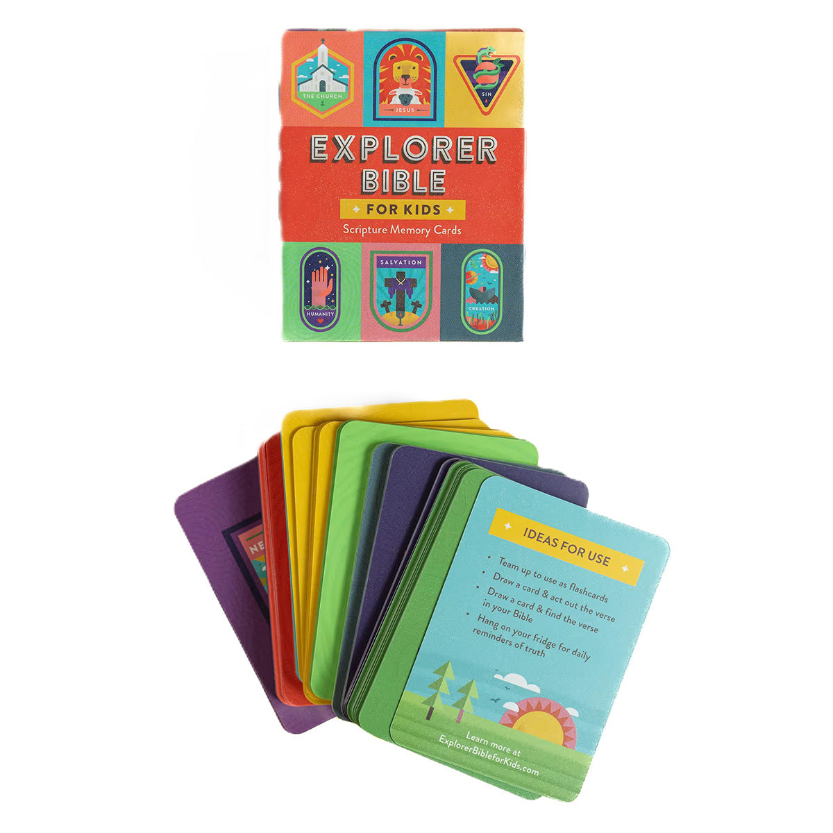 CSB Explorer Bible for Kids Scripture Memory Cards