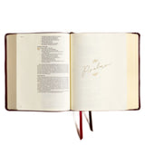 CSB Notetaking Bible, Hosanna Revival Edition, Imitation Leather, Heidelberg Burgundy