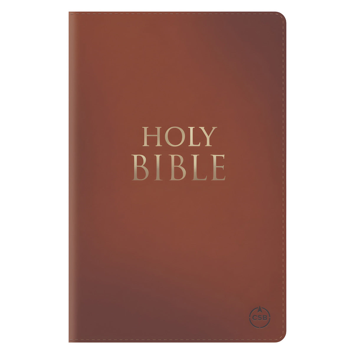 CSB Brown Imitation Leather Christian Art Value Edition Compact Bible