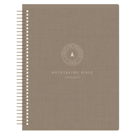 CSB Spiral-Bound Hardcover Notetaking Optimal Type Bible Prophets