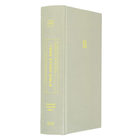 CSB Optimal Type Teen Study Bible, Hardcover, Gray