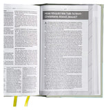 CSB Optimal Type Teen Study Bible, Hardcover, Gray