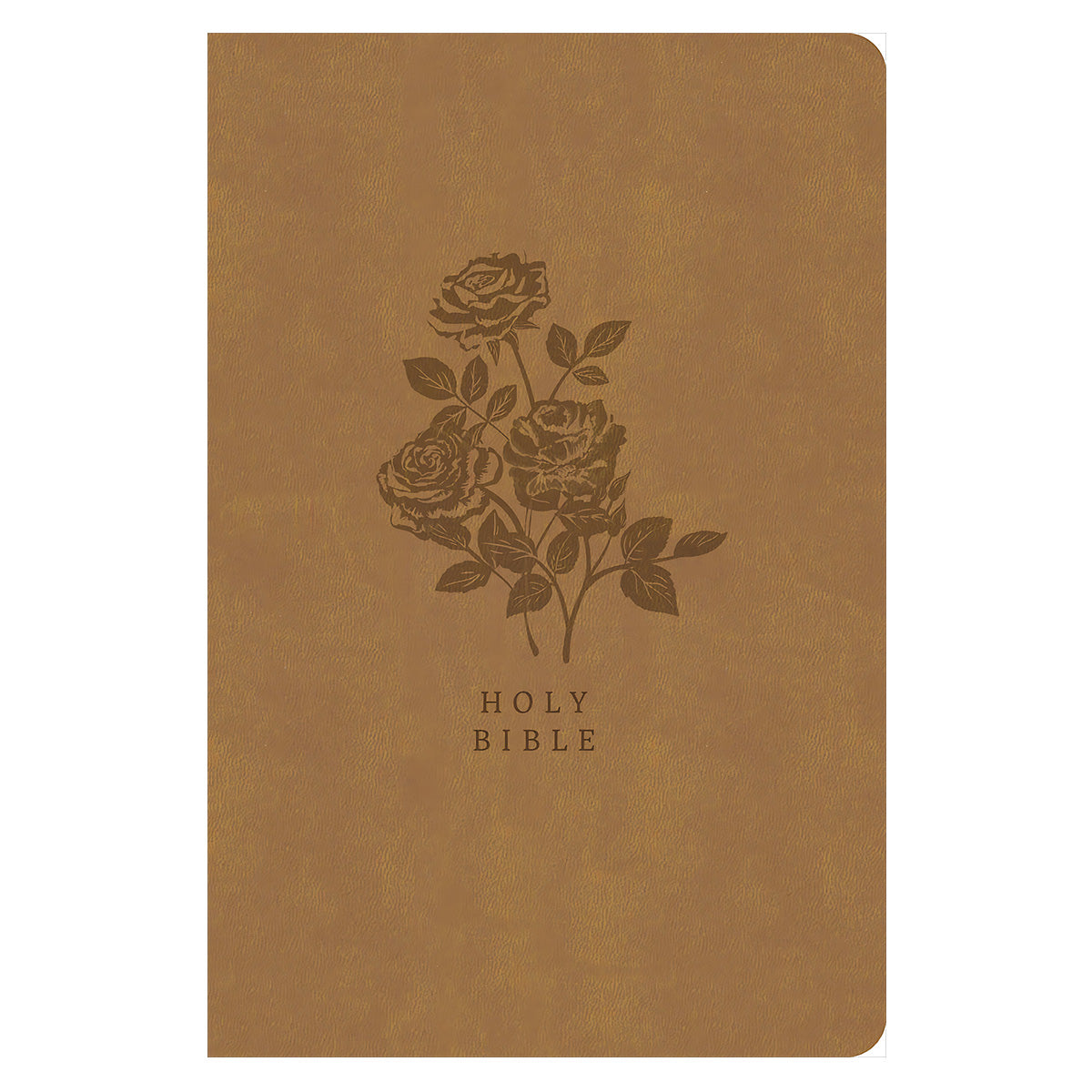 CSB Optimal Type Compact Ref Bible Value Ed Large Print Red Letter Imitation Leather Camel