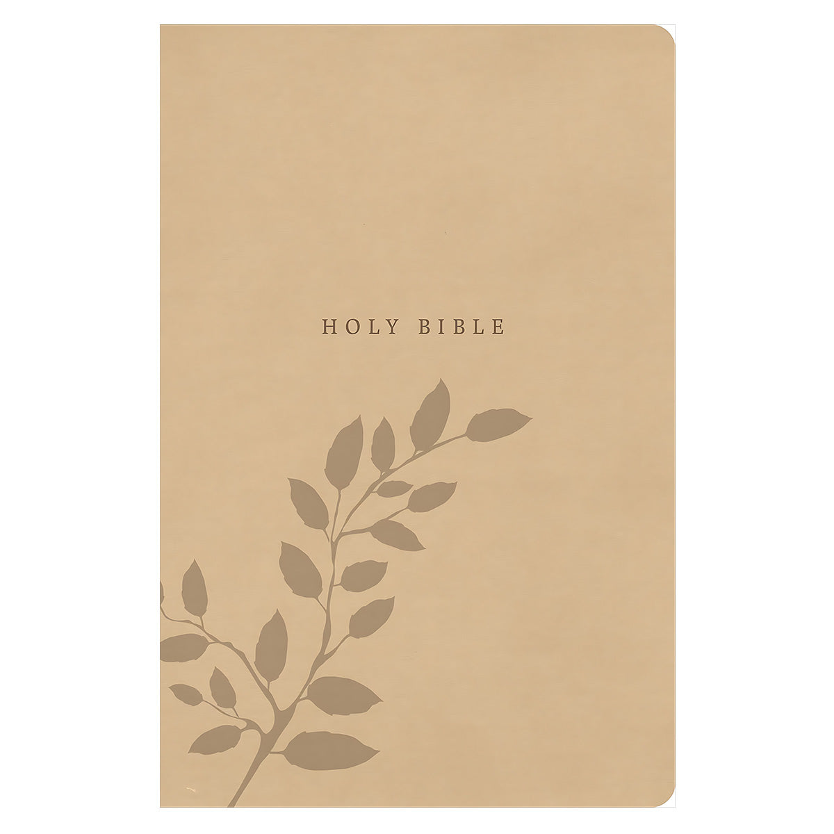 CSB Optimal Type Personal Size Ref Bible Value Ed Large Print Red Letter Imitation Leather Beige
