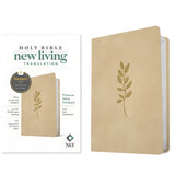NLT Ivory Vine Imitation Leather Filament Premium Value Compact Bible