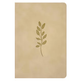 NLT Ivory Vine Imitation Leather Filament Premium Value Compact Bible