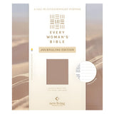 NLT Sand Hardcover Filament Enabled Every Woman's Journaling Edition Bible Red Letter