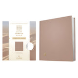 NLT Sand Hardcover Filament Enabled Every Woman's Journaling Edition Bible Red Letter