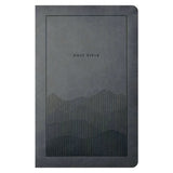 NLT Filament Premium Value Thinline Bible, Imitation Leather, Elevation Gray